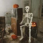 Esqueletos Decoración De Halloween Cuerpo Completo 90cm - Miniatura 3