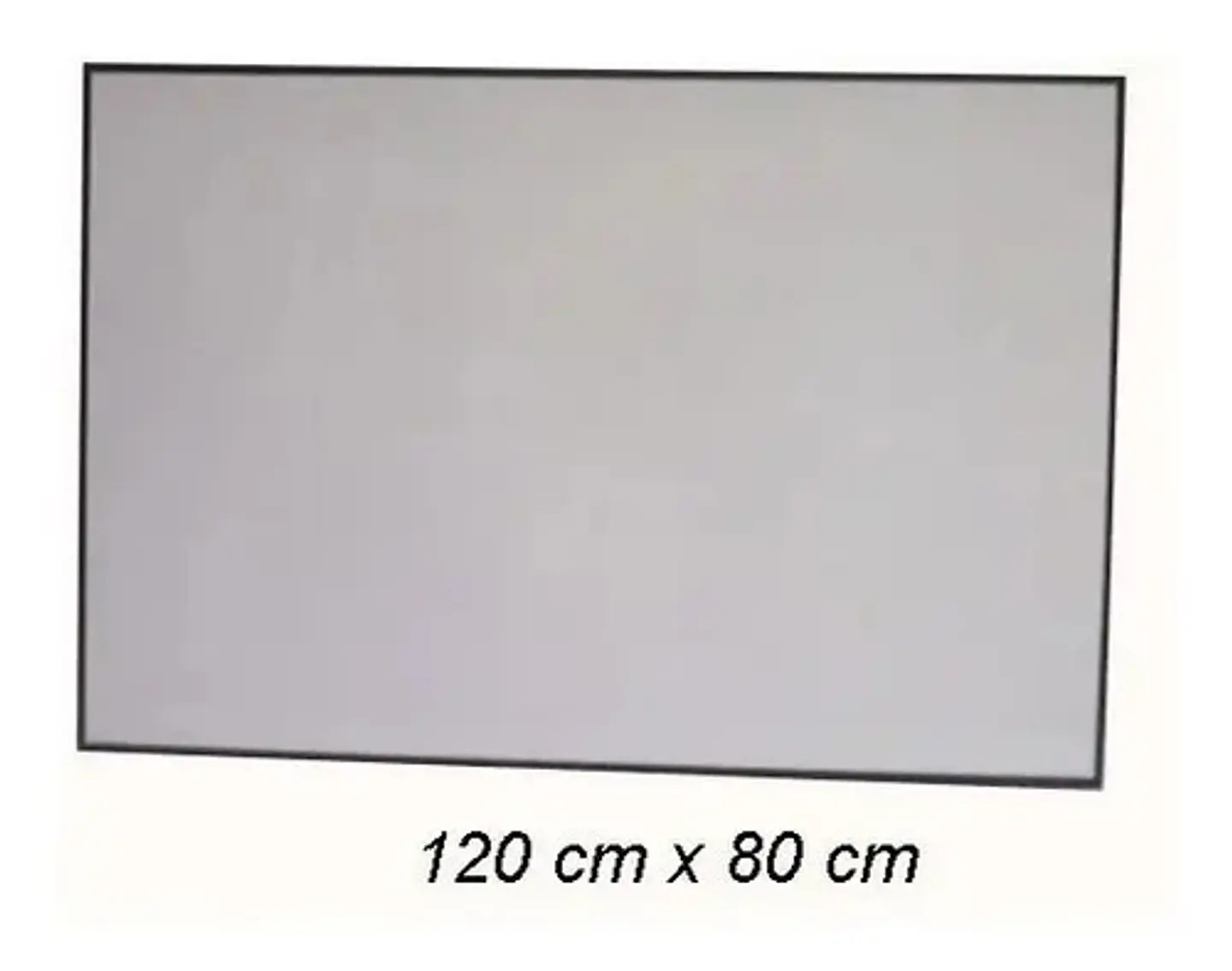 Tablero Acrílico Borrable 120x80 + Borrador + 8 Marcadores 3