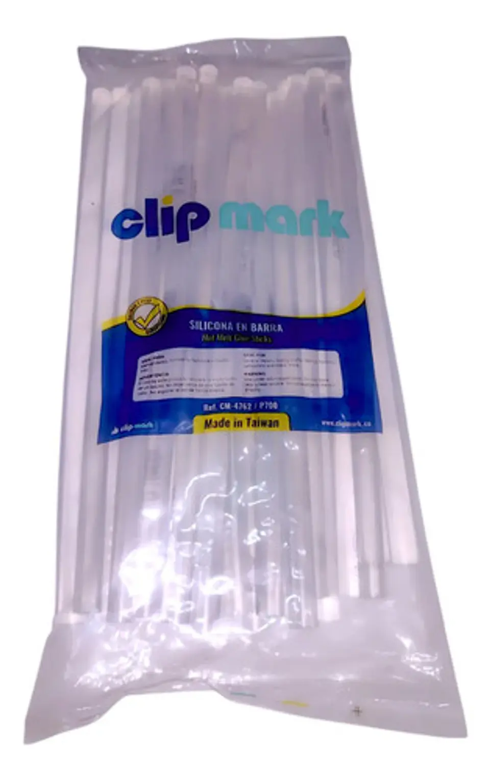 Barras Silicona Gruesa Orignal Taiwanesa Clipmark Manualidad 1