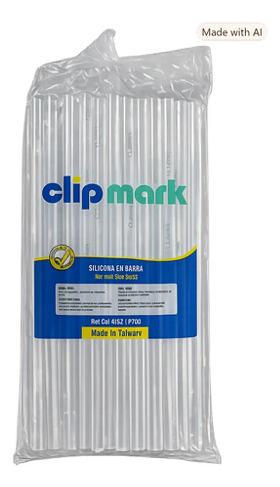 Barras Silicona Gruesa Orignal Taiwanesa Clipmark Manualidad 2