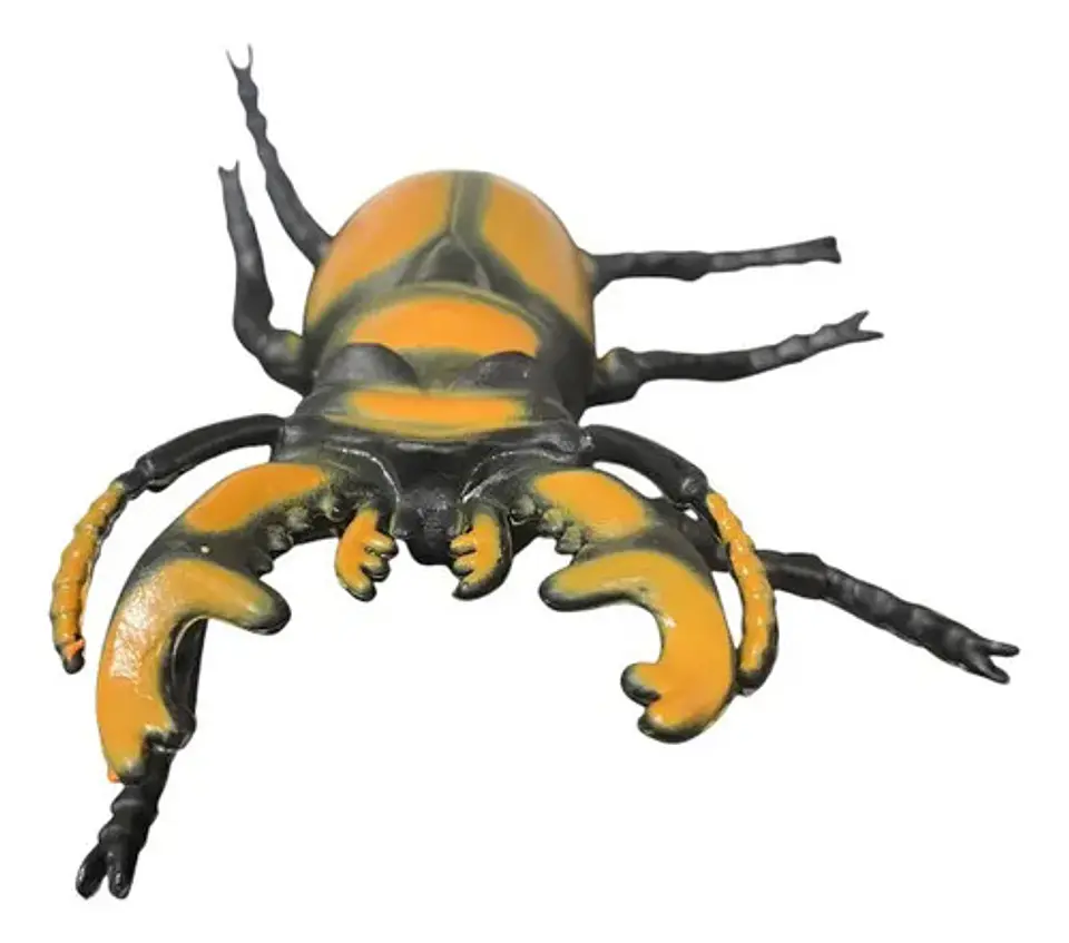 Figuras De Plastico Pvc Medianas Con Diseño De Insectos 6 U. 5