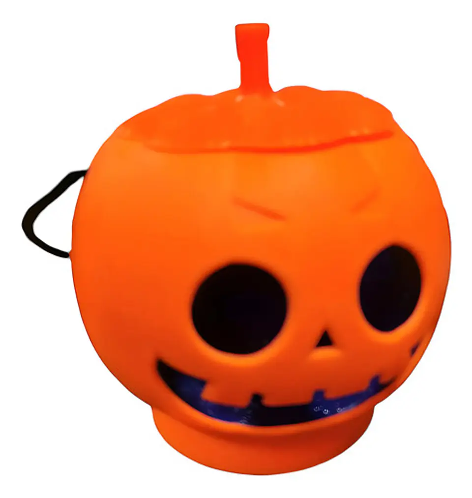 Calabaza Con Luces Sonidos Y Movimiento Decoración Halloween 1