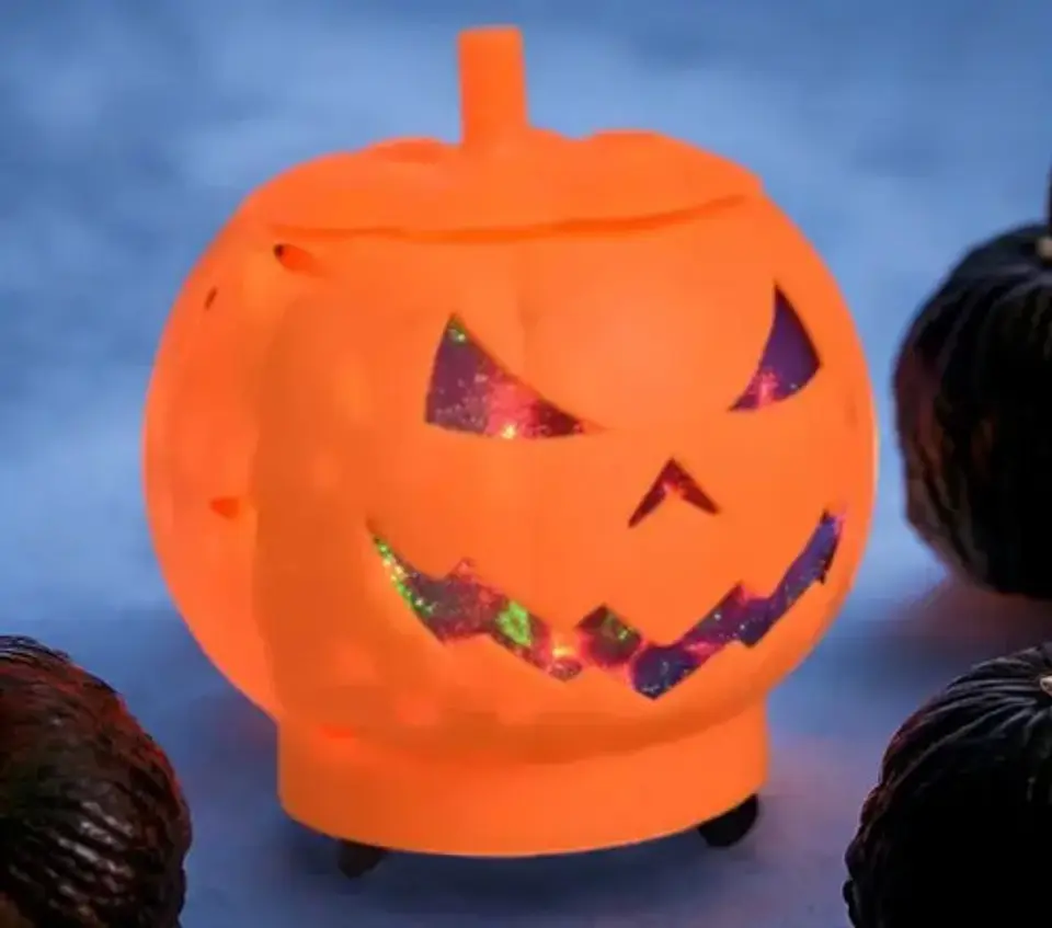 Calabaza Con Luces Sonidos Y Movimiento Decoración Halloween 4