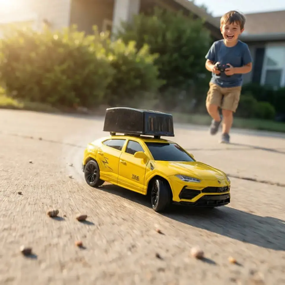 Mini Auto Rc Infantil Perfect 1:64 Con Cámara 2