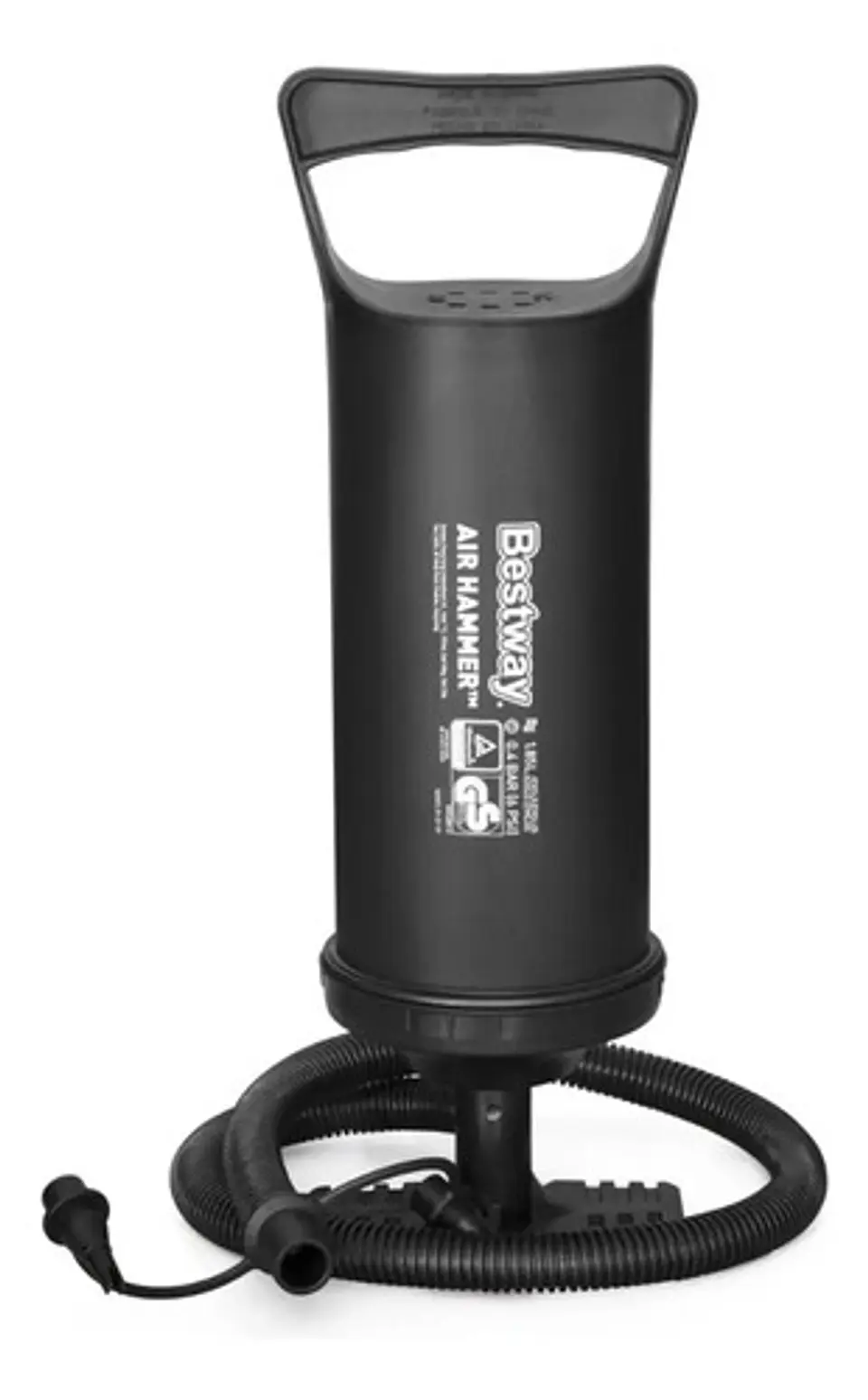 Inflador Manual Neumatico Bestway 48cm Colchones Piletas Negro 1