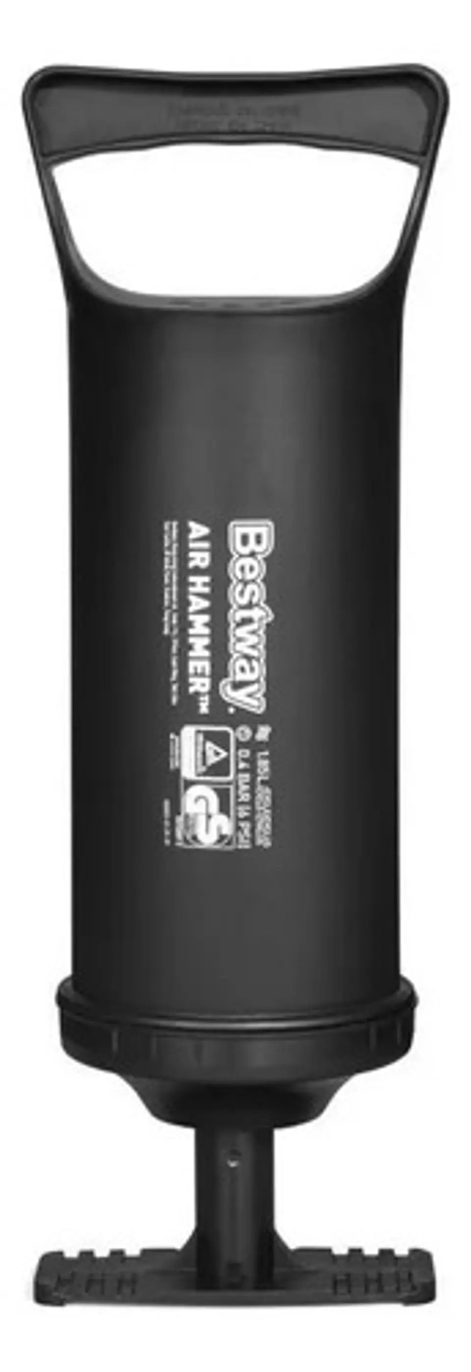 Inflador Manual Neumatico Bestway 48cm Colchones Piletas Negro 6