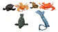 Animales X6 Marinos Cangrejo Mediano Bolsa  - Miniatura 3
