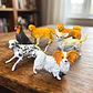 Set De 6 Animales Plásticos Razas De Perros Juguete Figuras - Miniatura 1