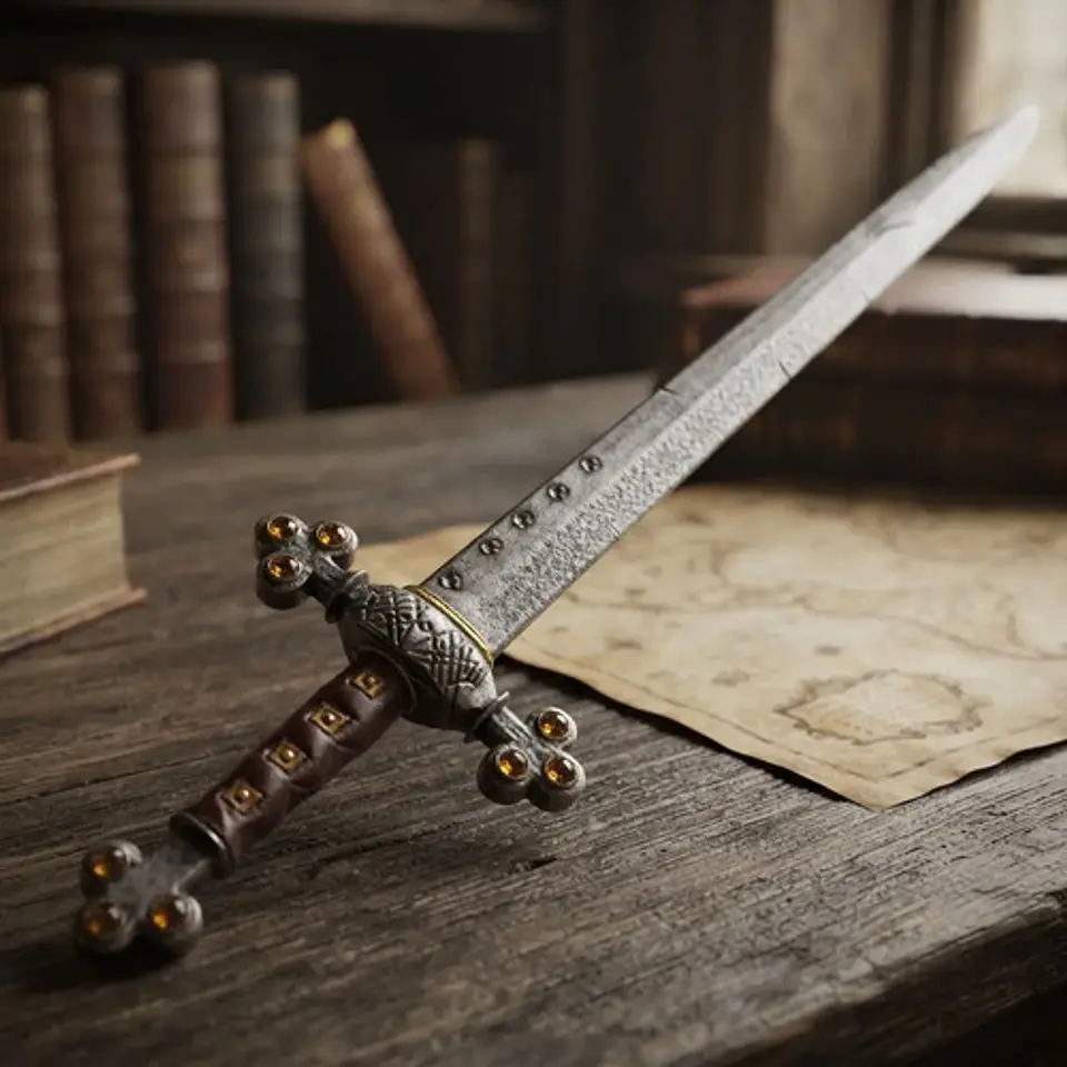 Espada Guerrero Medieval De Juguete En Plástico Para Niños 2