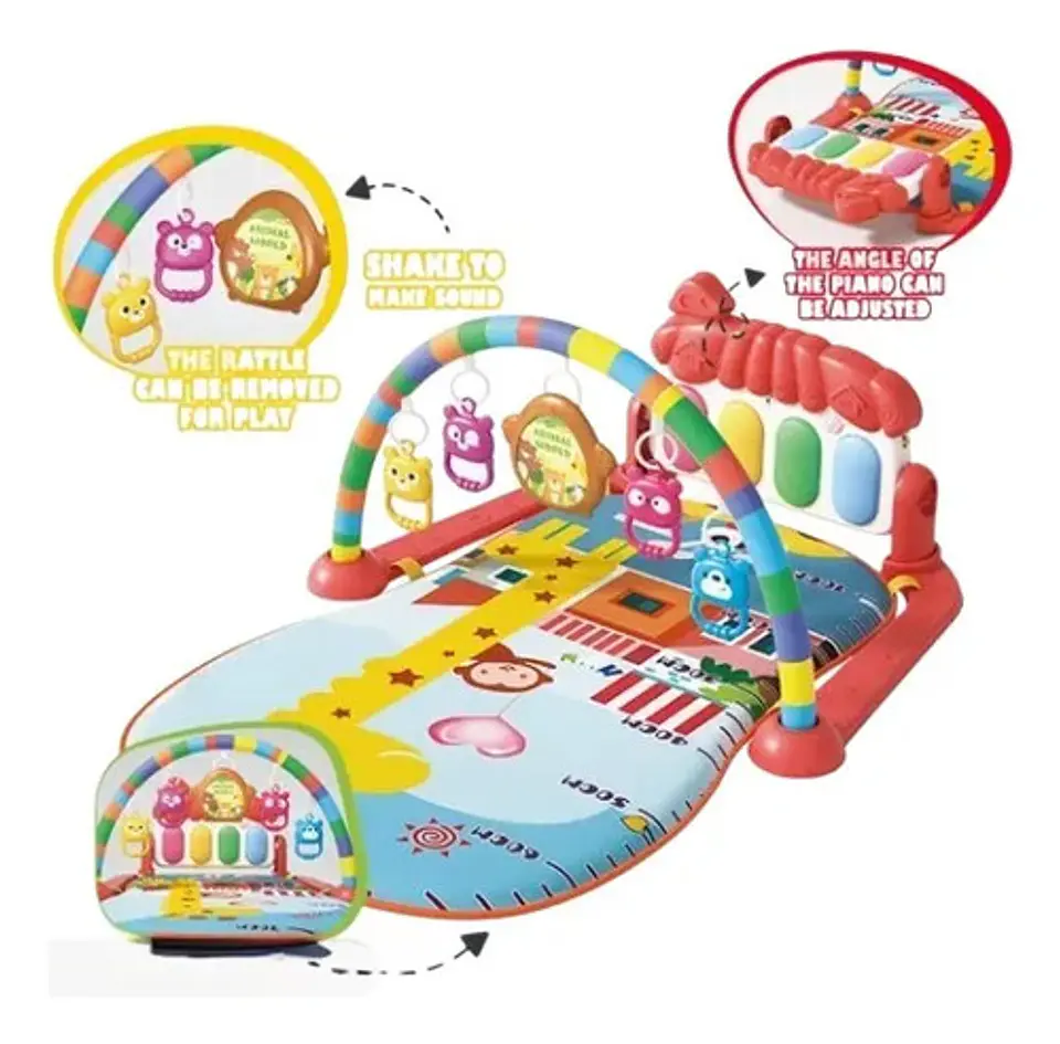 Gimnasio Para Bebé Con  Piano Unisex 1688-65 4