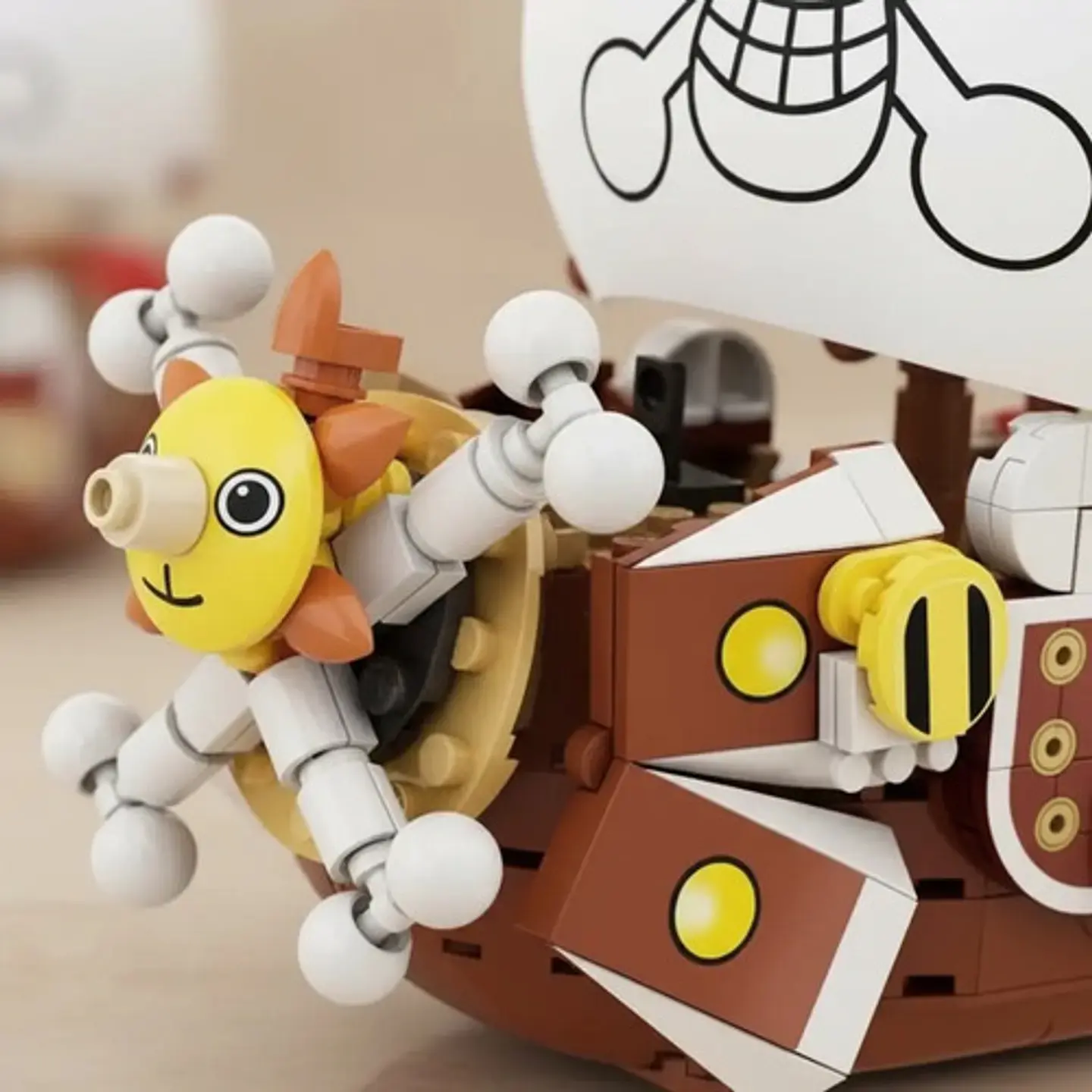 Barco One Piece Armable Thousand Sunny Barco Luffy Bloques 9