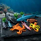 Animales Marinos X8 Macizos Medianos  Maqueta Bolsa - Miniatura 4