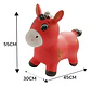 Caballito Burrito Saltarín Sonidos Inflable Montable Niños - Miniatura 5