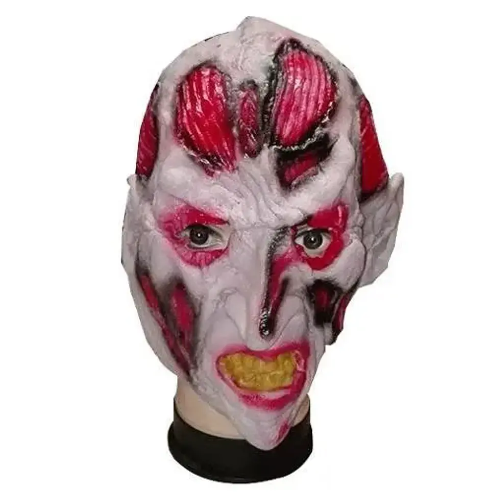 70% Off Máscara Caucho Halloween  Zombie  Disfraz 001-007 2