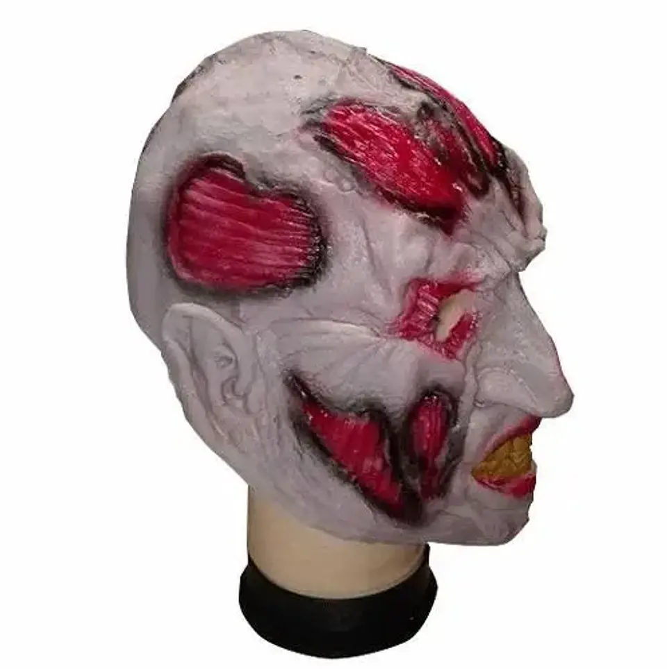 70% Off Máscara Caucho Halloween  Zombie  Disfraz 001-007 3