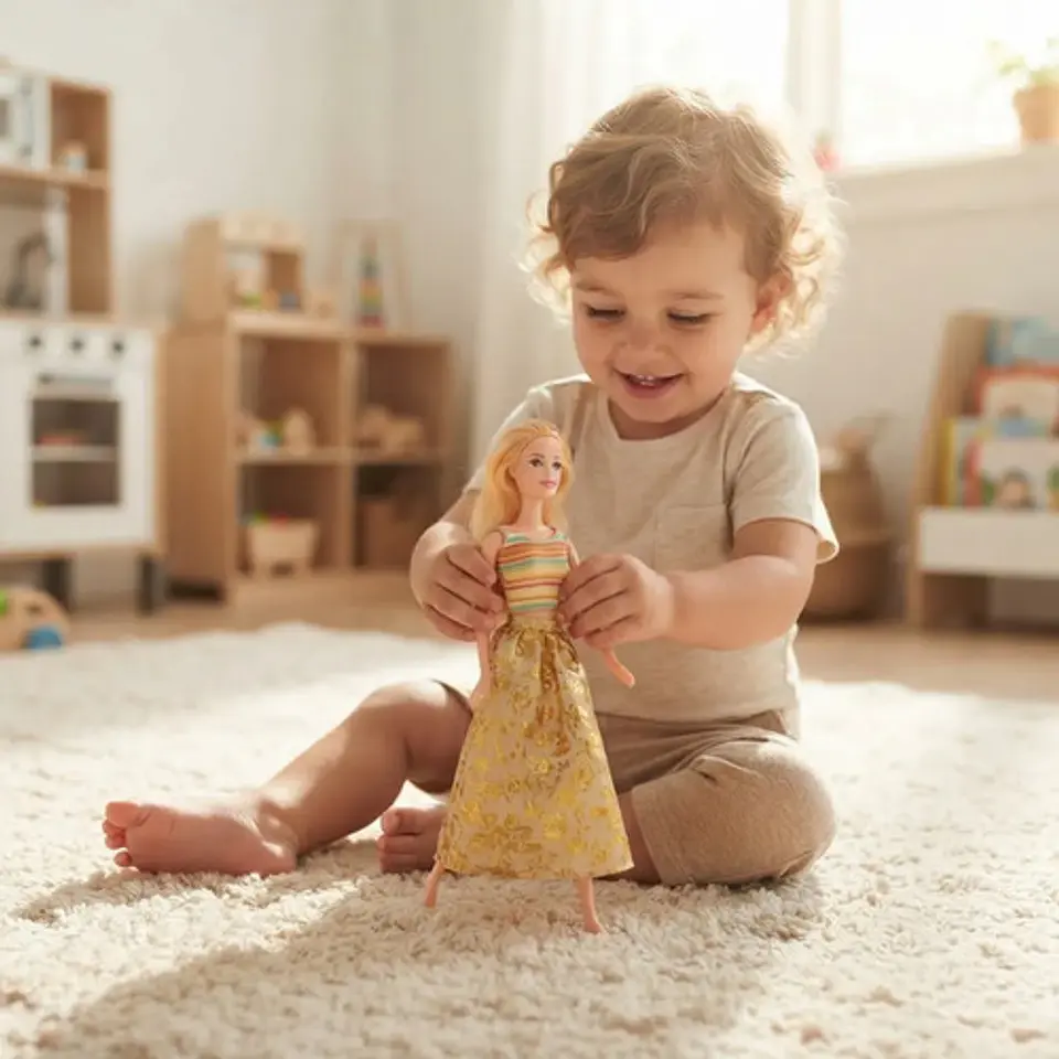 Muñeca Con Bebe Lovely Fashion Series Accesorios Surtidas 4
