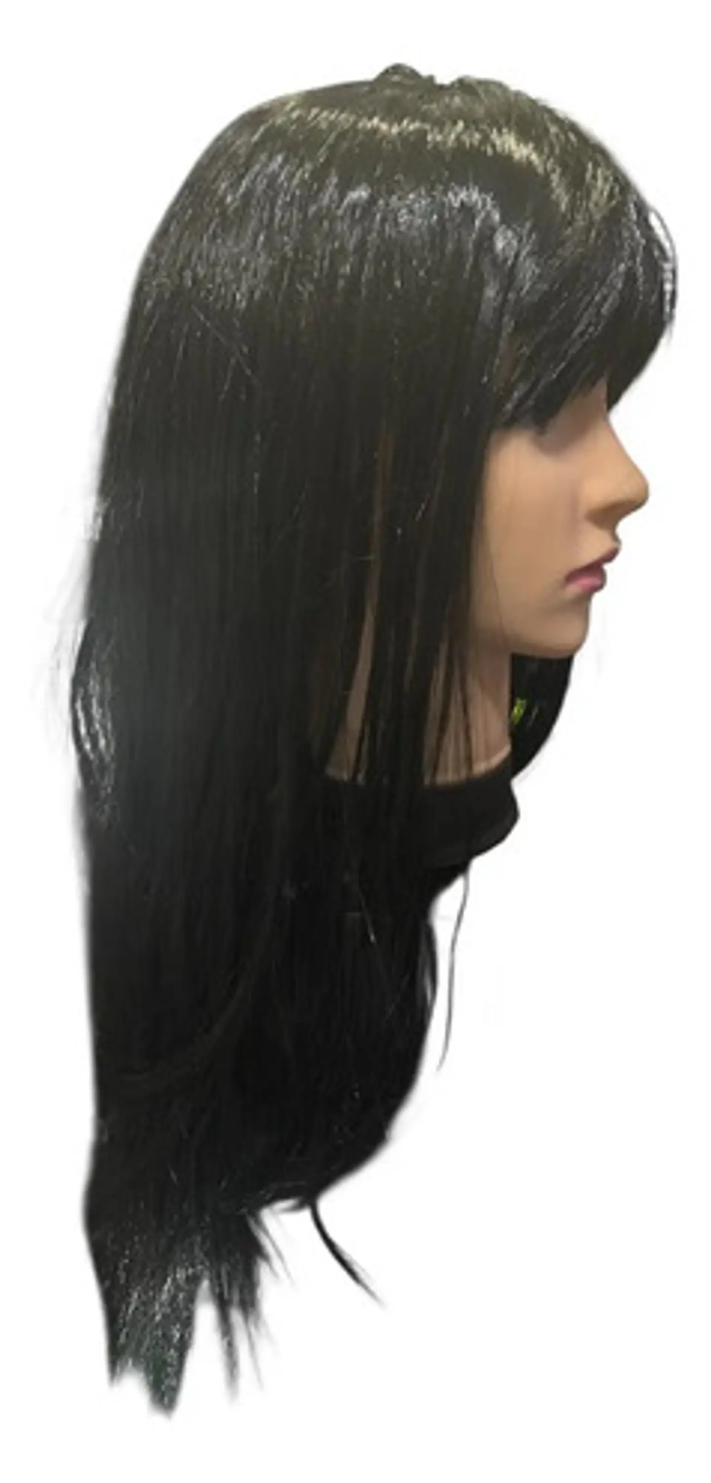 Peluca 68044 Larga  Halloween Disfraz  Amarilla Mona 12