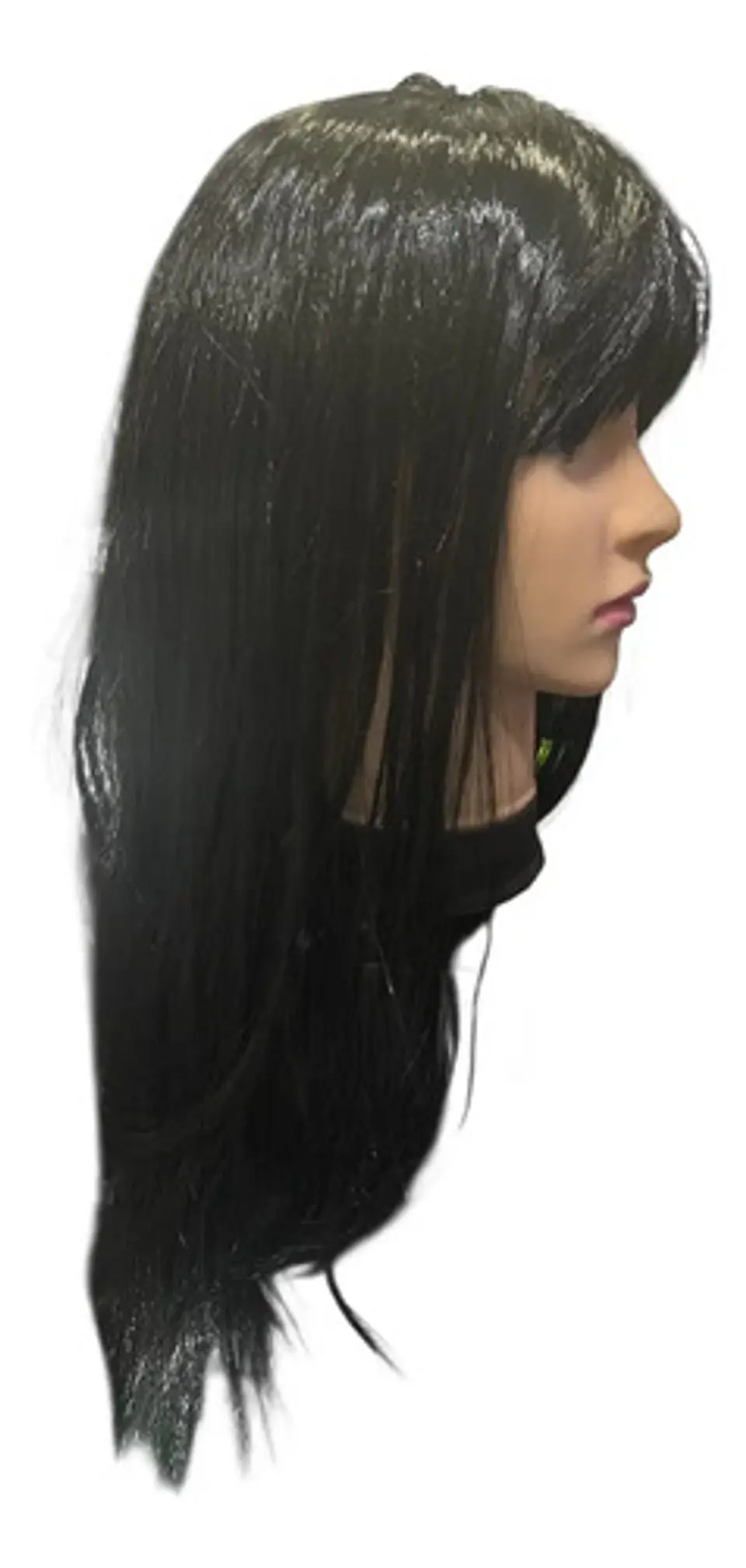 Peluca 68044 Larga  Halloween Disfraz  Amarilla Mona 12