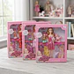 Muñeca Con Bebe Surtidas Vestidos Y Accesorios Unicornio - Miniatura 1