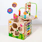 Cubo De Actividades De Madera Con Laberinto Y Xilófono Para - Miniatura 5