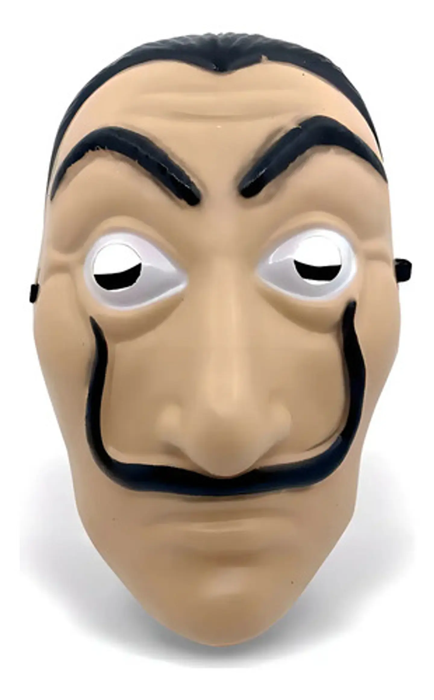 Máscara Dalí La Casa De Papel Mitad Rostro Adultos Gift Halloween Piel 4