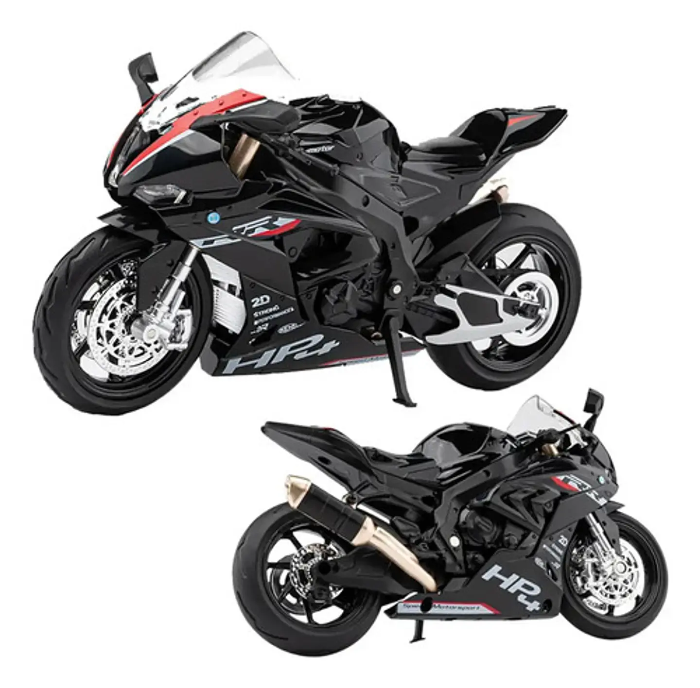 Bmw S1000rr Hp4 Race Moto Coleccion Juguete A Escala 1:12 1