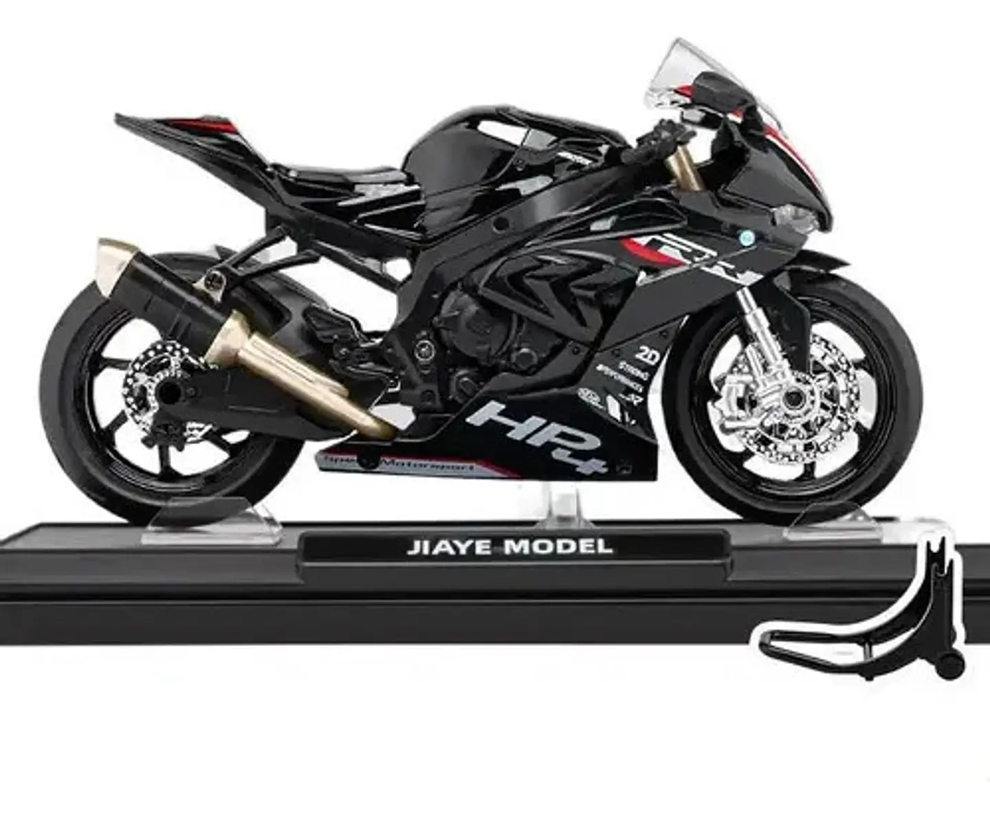 Bmw S1000rr Hp4 Race Moto Coleccion Juguete A Escala 1:12 3