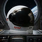 Casco De Astronauta Halloween Nasa Con Visor Fiesta Coldspla Blanco Asttronauta - Miniatura 5