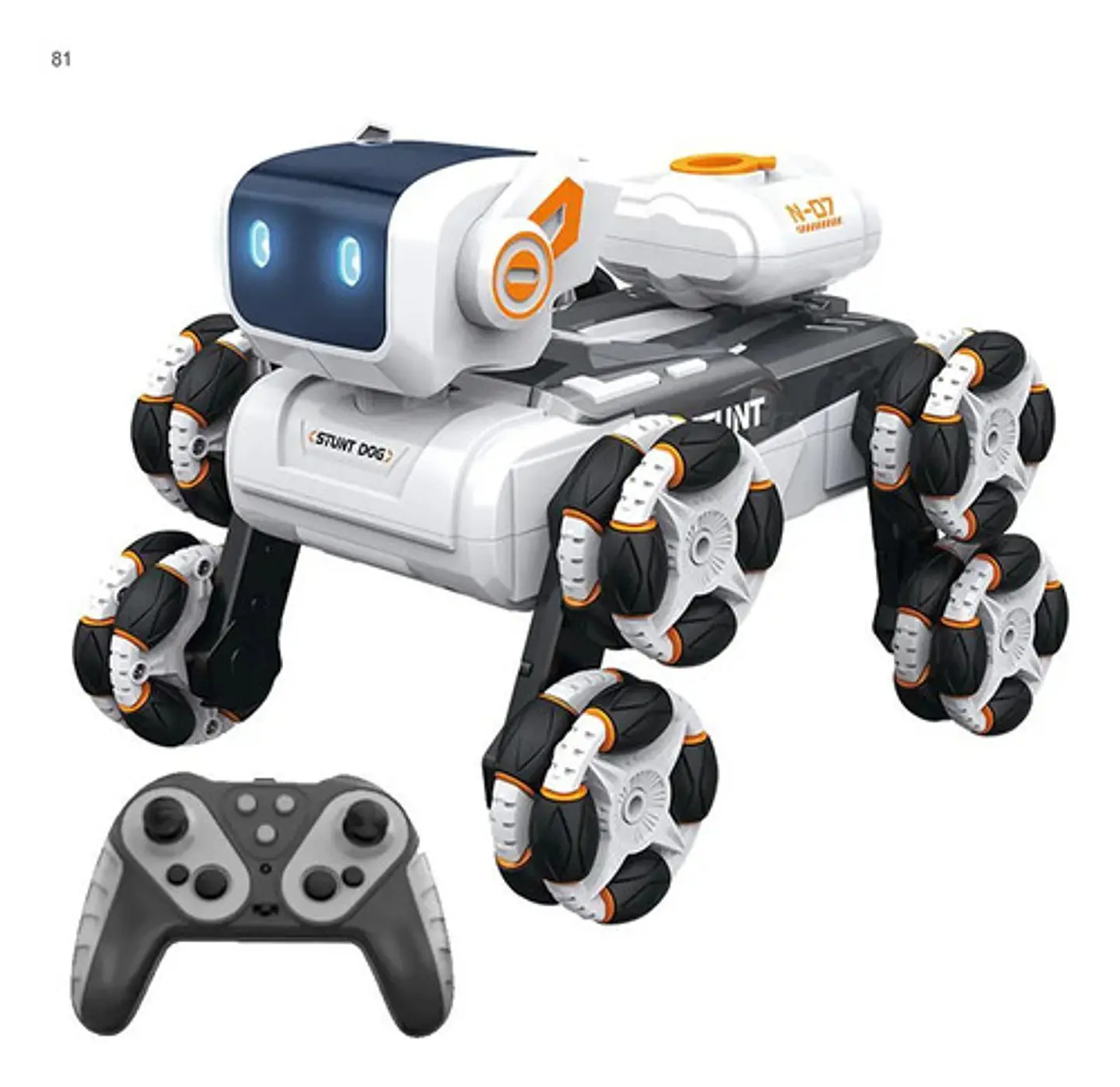 Perro A Control Remoto Inteligente Recargabl Stunt Dog H-d7 1