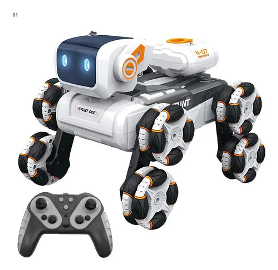 Perro A Control Remoto Inteligente Recargabl Stunt Dog H-d7 1