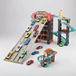Pista Rampa Garage Para 60 Autos Tuosiqui De Juguete Azul - Miniatura 2