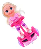 Muñeca Baile Musical Patineta Scooter Bateria Juguete Niña Morado Sport Girl - Miniatura 4