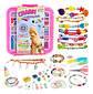 Fabrica De Pulseras P/armar Joyas Maletin Shakiras 1.000 Pcs - Miniatura 1