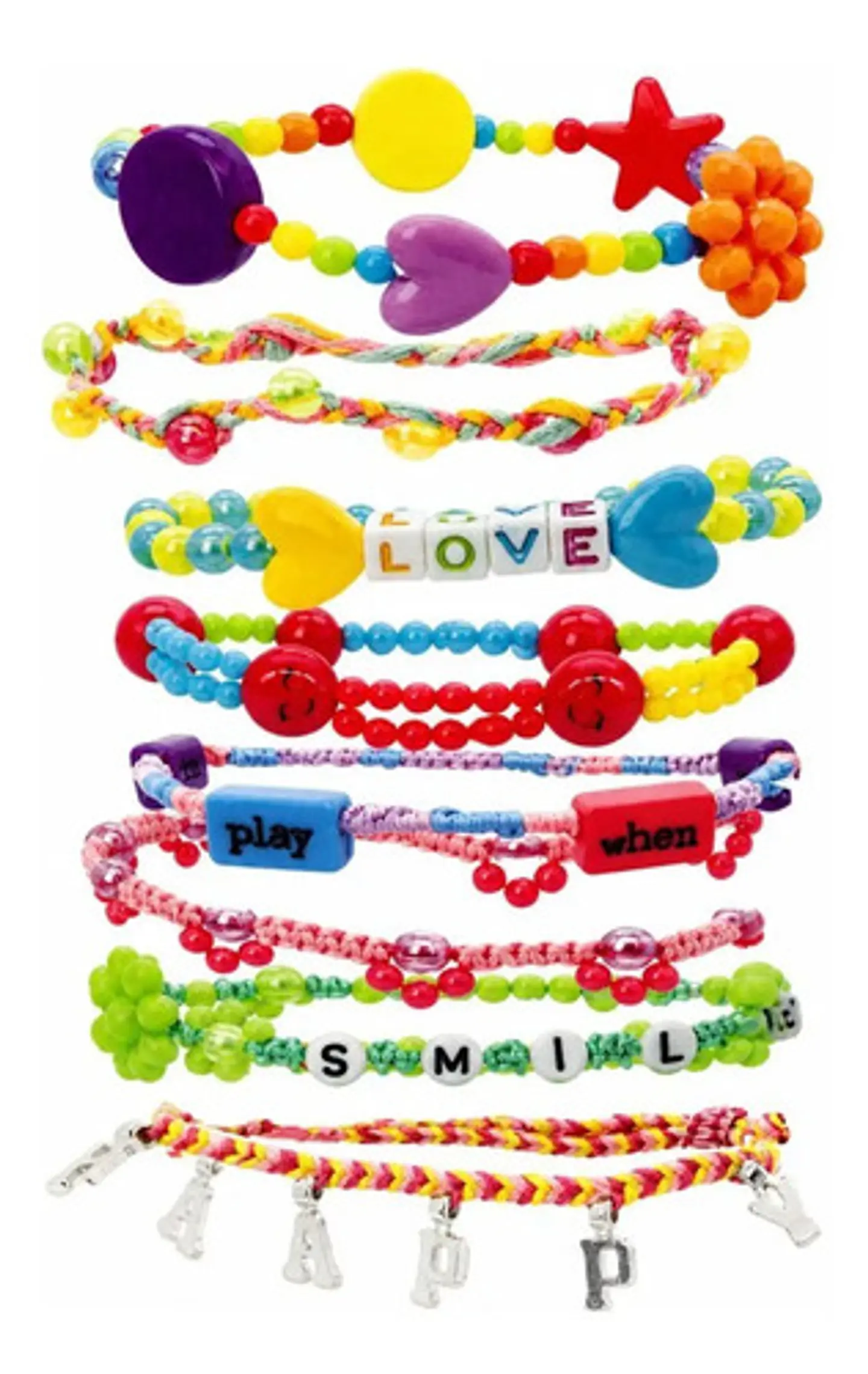 Fabrica De Pulseras P/armar Joyas Maletin Shakiras 1.000 Pcs 3