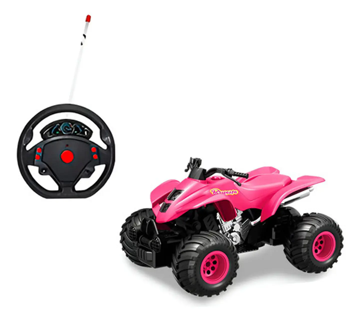 Cuatrimoto Control Remoto Para Niñas Con Muñecas Y Accesorio 6