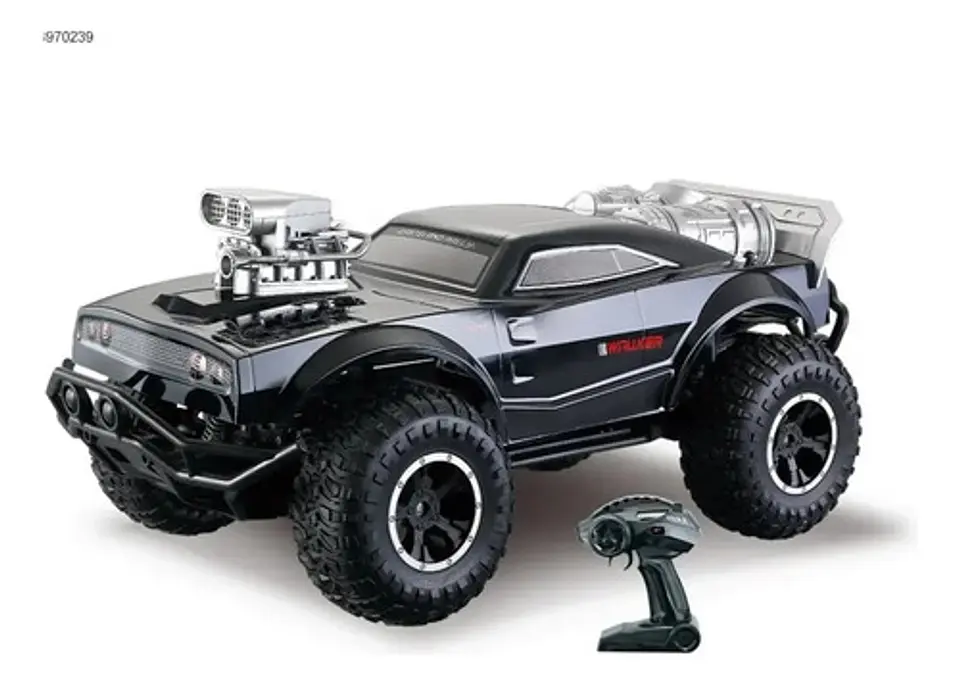 Carro Control Remoto Rock Crawler 4x4 Todoterreno 1:8 1