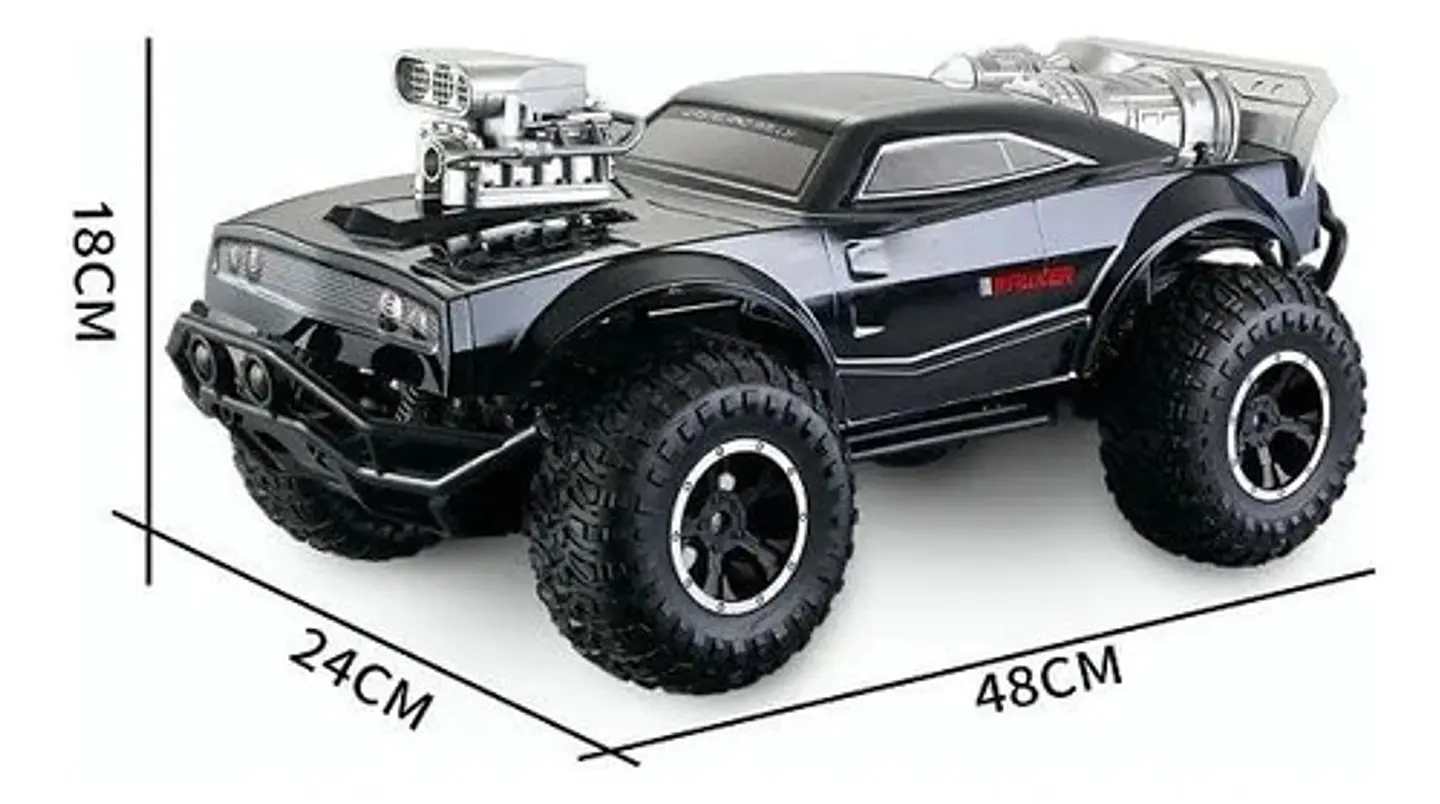 Carro Control Remoto Rock Crawler 4x4 Todoterreno 1:8 2
