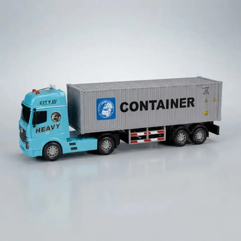 Camión Mula Contenedor Truck De Juguete Con Luces Y Sonidos Camión Agua 5