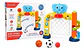 Arco De Fútbol Y Aro De Básquet Para Niños 2 En 1 Bebes - Miniatura 1