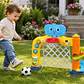 Arco De Fútbol Y Aro De Básquet Para Niños 2 En 1 Bebes - Miniatura 3