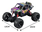 Carro A Control Remoto Todo Terreno Force 4x4 Rtr Cromado Cromado Power Force - Miniatura 7