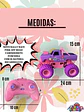 Carrito Control Remoto Recargable 4x4 Classic Monster Truck - Miniatura 3