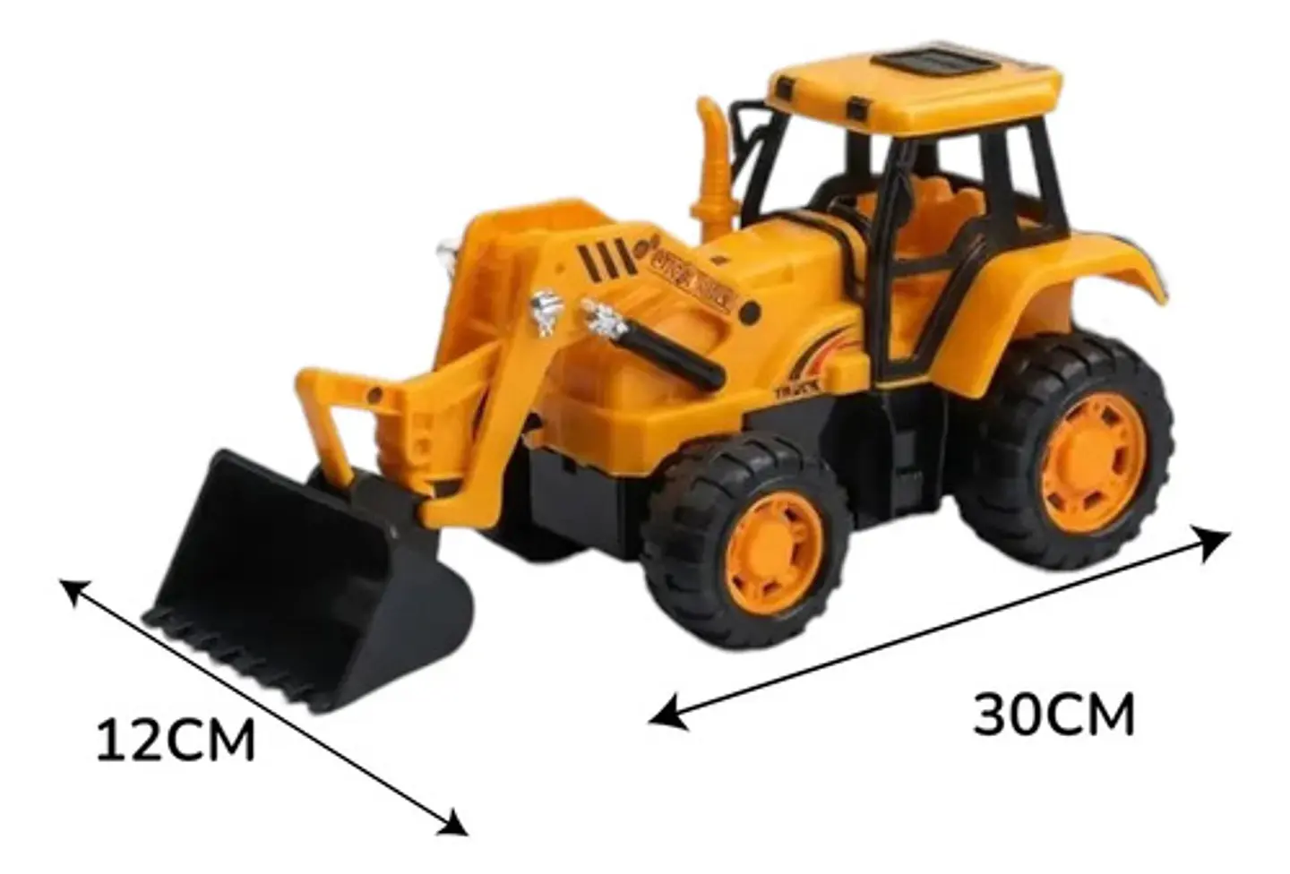 Excavadora A Control Remoto Todo Terreno Construccion Niños Amarillo Excavadora 5