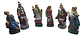 Set De 6 Aldeanos Figuras Pesebre Pastores Soldados Romanos - Miniatura 3