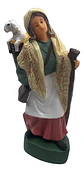 Set 3 Figuras Aldeanos Pesebre Pastor Soldado Y Aldeana - Miniatura 5