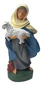 Set 3 Figuras Pesebre 2 Aldeanas Y Soldado Romano 20cm - Miniatura 5