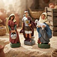 Set 3 Figuras Pesebre 2 Aldeanas Y Soldado Romano 20cm - Miniatura 6