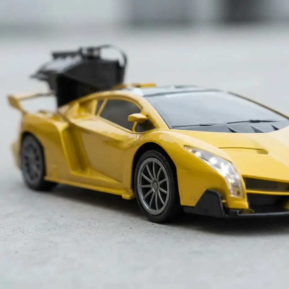 Carro De Control Remoto Con Luz Lanza Vapor Racing Spray 5
