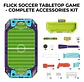 Juego De Futbolín Y Fútbol De Mesa 2 En 1 Cockatoo Para Niño Azul - Miniatura 2