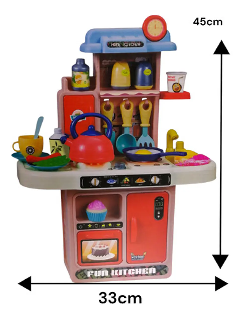 Cocina Combo Agua Sonidos Cocina Infantil Niñas Juguete 34pz 4